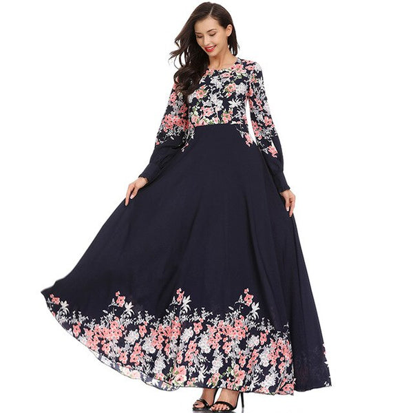 Arabic Abaya Kimono Dubai Muslim Middle Eastern Dress Kaftan Moroccan