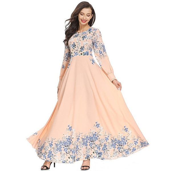 Arabic Abaya Kimono Dubai Muslim Middle Eastern Dress Kaftan Moroccan