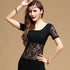 Lace Short Sleeve Oriental Eastern Tops Shirt Costume for Sale Women Clothing Wear