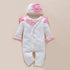 New Born Baby Girl Clothes 0 3 Baby Romper New Born Girl  Jumpsuit Spring