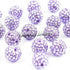 Resin Rhinestones Ball Spacer Bead Findings Acrylic Ball Beads F