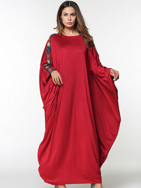 new arab elegant loose abaya kaftan islamic fashion muslim dress clothing design