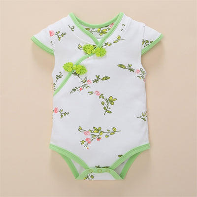 Baby Girl Clothes Summer New Born Infant Vest Wear Outfit Body Suit Jumpsuit Girls 0 3 6 9 Months Clothing Headbands Sets