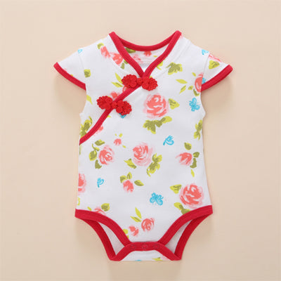 Baby Girl Clothes Summer New Born Infant Vest Wear Outfit Body Suit Jumpsuit Girls 0 3 6 9 Months Clothing Headbands Sets